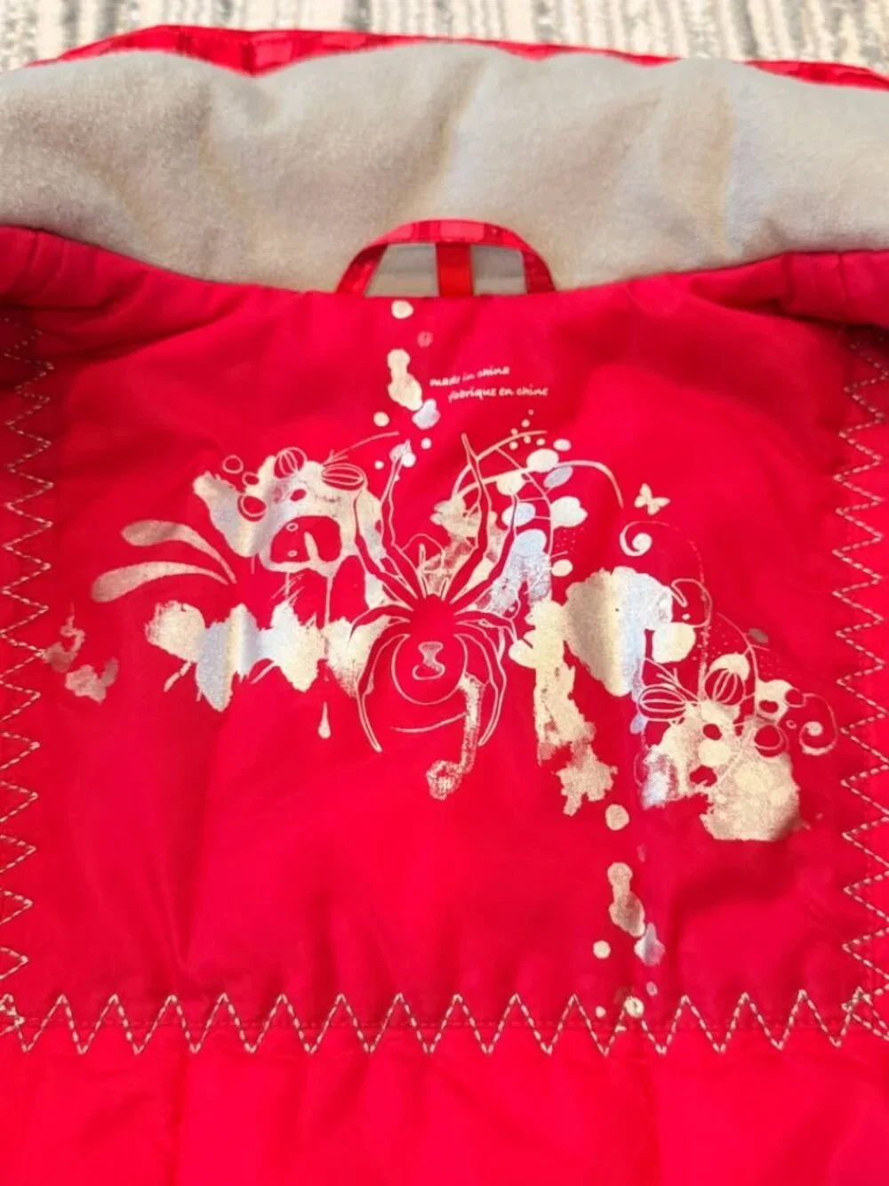 Spyder girls size 18 red Winter ski snowboard puffer coat Retails $170